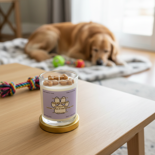 Clean Puppy Lavender Lemon lifestyle image