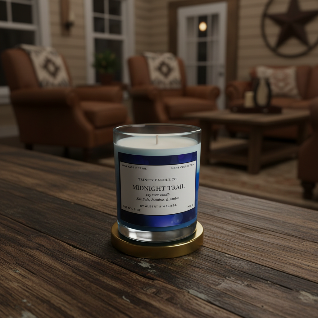 Midnight Trail Texas barnhouse lifestyle image