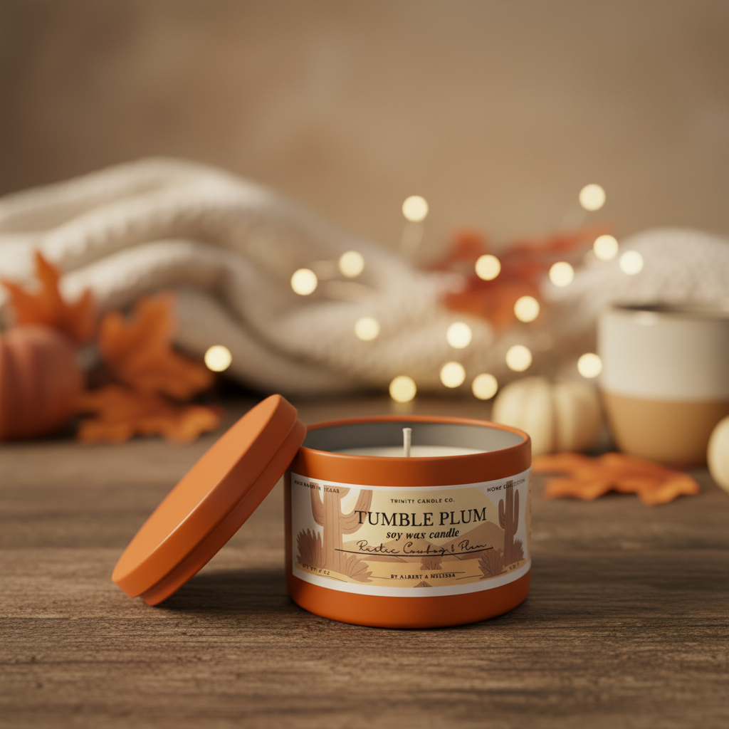 Tumble Plum cozy lifestyle image